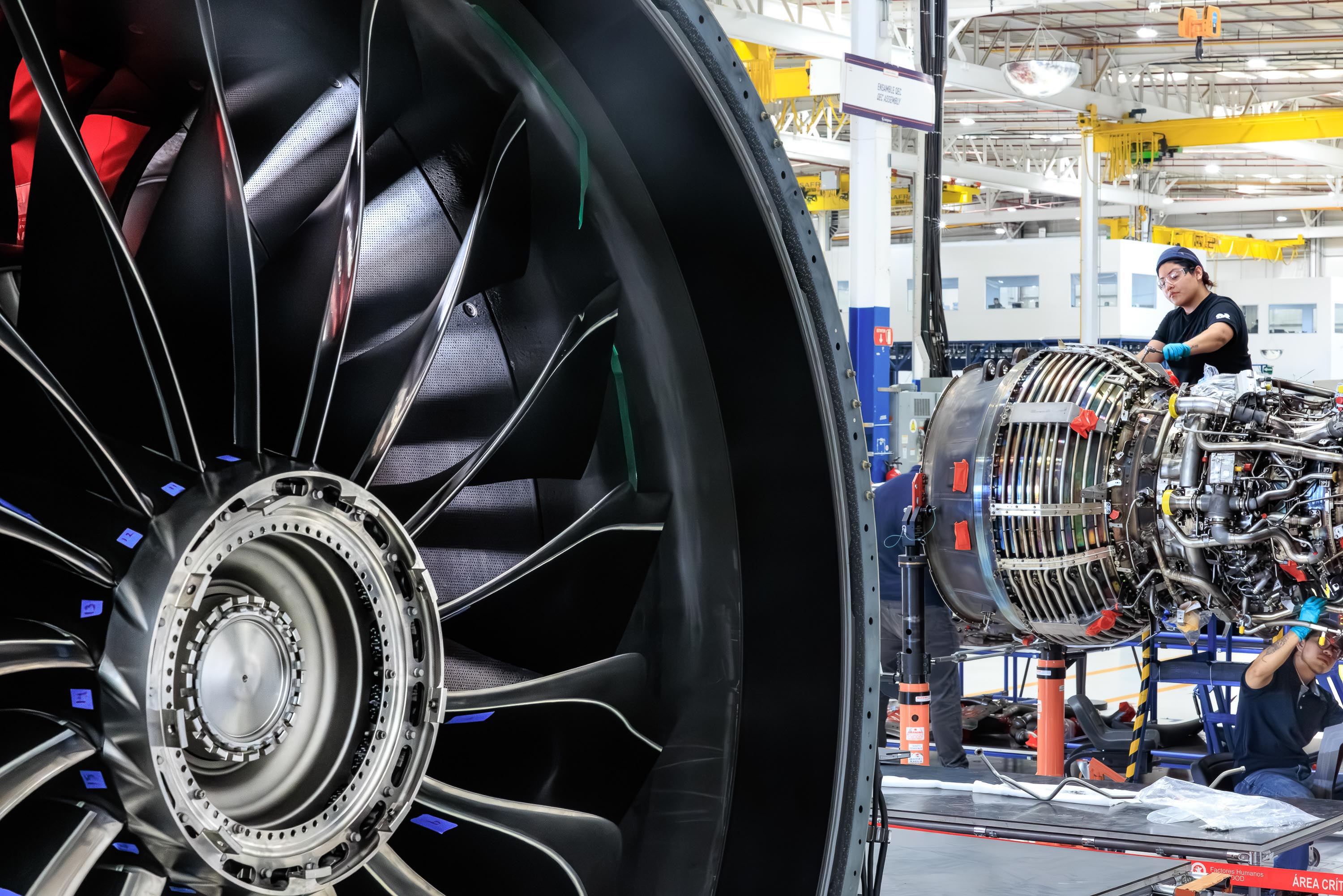 Motor CFM Safran planta