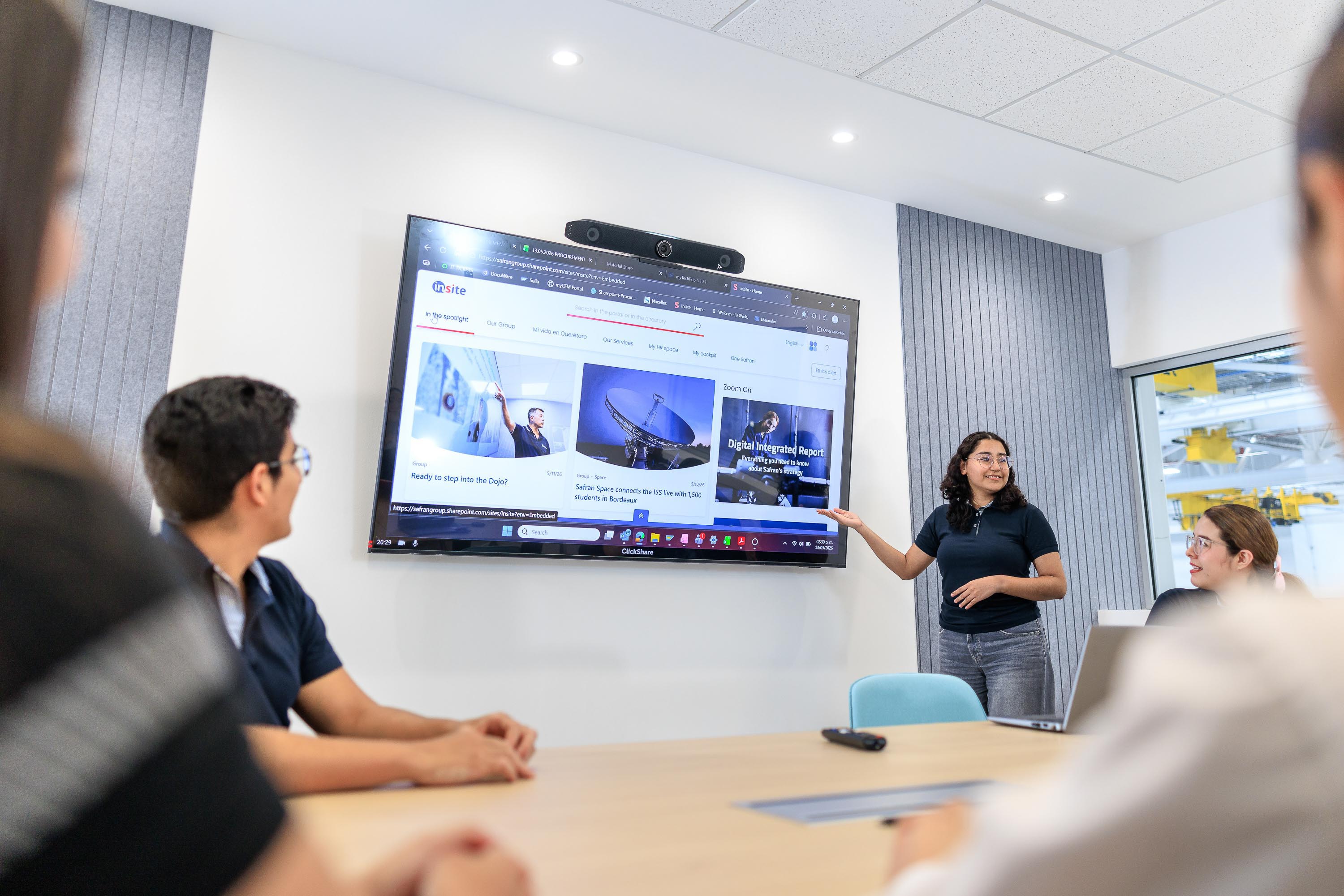 Presentación sala Safran